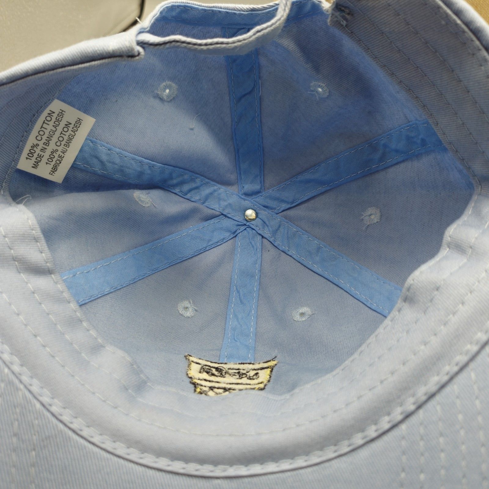 Uber Hat Mens Blue Cone Embroidered Logo Adj. Hat Baseball Dad Cap Tech Swag — image 7 of 7